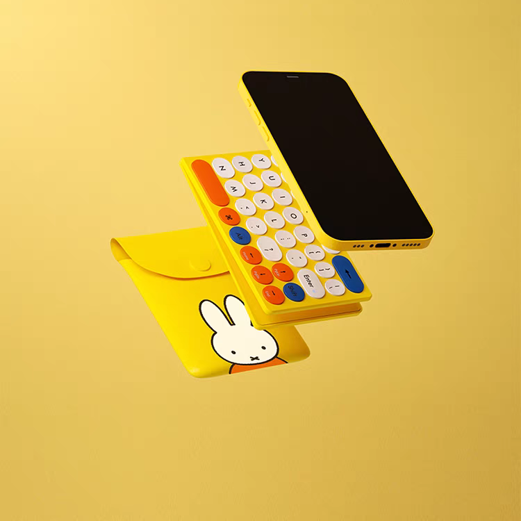 미피 블루투스 키보드 휴대용 접는 키보드